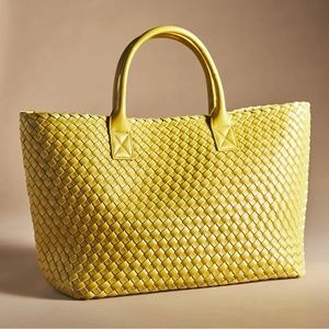 Anthro Woven Tote